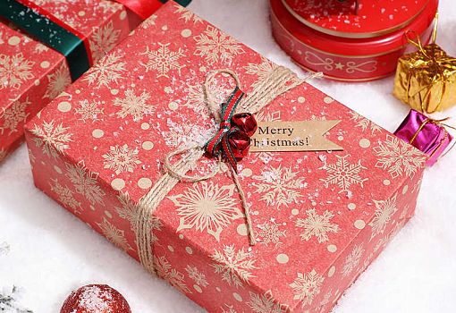 Новогодняя упаковка для подарков купить оптом в москве
